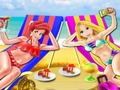 遊戲公主沙灘打扮在線