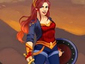 遊戲亞馬遜女戰士神力女超人打扮在線