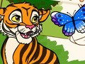 遊戲幫我上色：叢林動物 在線