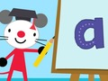 遊戲藝術老鼠學習ABC在線