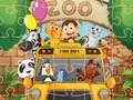 遊戲有趣的動物園拼圖在線