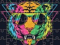 遊戲復古動物拼圖在線