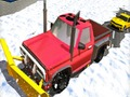 遊戲冬季雪犁吉普車駕駛在線
