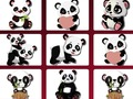 遊戲可愛的熊貓記憶挑戰在線