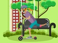 遊戲電動滑板車騎行拼圖在線