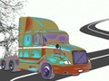 遊戲沃爾沃卡車塗色書在線