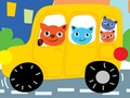 遊戲可愛動物與汽車差異在線