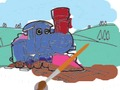 遊戲兒童火車：繪本 在線