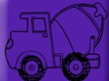 遊戲卡車塗色書在線