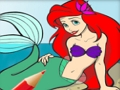 遊戲公主美人魚著色遊戲在線
