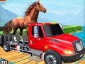 遊戲農場動物運輸卡車在線