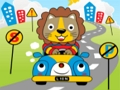 遊戲動物驅動拼圖 在線
