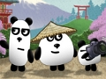遊戲三隻熊貓在日本 HTML5在線