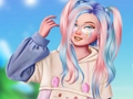 遊戲我的冬季卡哇伊造型 在線