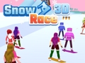 遊戲雪地賽跑 3D 在線