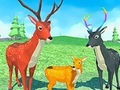 遊戲鹿模擬器動物家族 在線