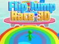 遊戲翻轉跳躍比賽 3D 在線