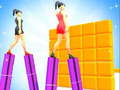 遊戲高跟鞋跑步比賽 - Stack Rider 在線