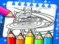 遊戲美國隊長著色書 在線