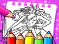遊戲芭比著色書 在線