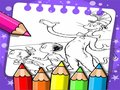 遊戲貓在帽子著色書 在線