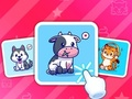 遊戲可愛動物卡片在線