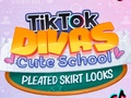 遊戲TikTok Divas 可愛學校百褶裙造型 在線