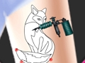 遊戲腳踝時尚動物紋身 在線