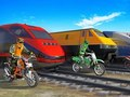 遊戲自行車對火車在線