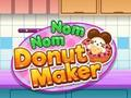 遊戲Nom Nom 甜甜圈機 在線