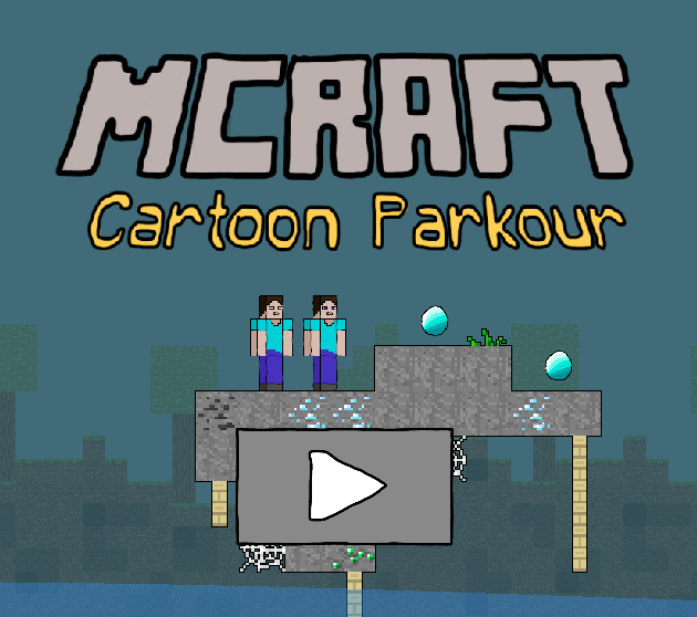 遊戲Mcraft 卡通跑酷 在線
