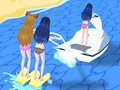 遊戲女孩衝浪者3D在線