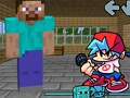 遊戲Friday Night Funkin' VS Steve 來自 Minecraft 在線