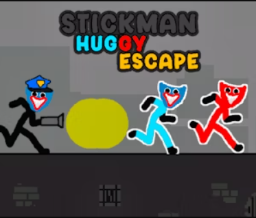 遊戲火柴人 Huggy Escape 在線
