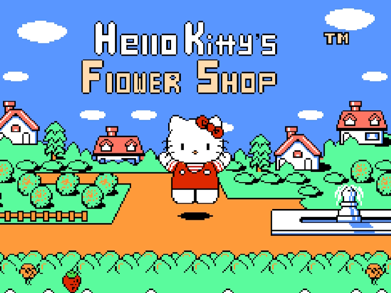 遊戲Hello Kitty No Hanabatake在線
