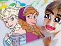 遊戲圖畫書：冰雪奇緣 在線