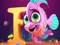 遊戲圖畫書：字母 F 在線