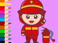 遊戲圖畫書：消防員 在線