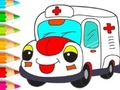 遊戲圖畫書：救護車 在線