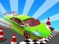 遊戲汽車特技賽事巨型斜坡在線