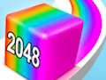 遊戲幾何堆棧 2048 運行 在線