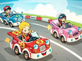 遊戲著色本：賽車 在線