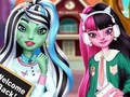 遊戲怪物女孩回到學校 在線