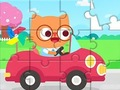 遊戲拼圖遊戲：駕駛汽車 在線