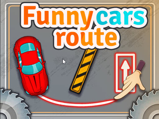 遊戲有趣的汽車路線 在線