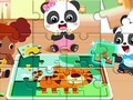 遊戲拼圖遊戲：熊貓寶寶玩拼圖 在線