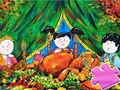 遊戲拼圖遊戲：感恩節快樂 在線