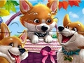 遊戲拼圖遊戲：有趣的柯基犬 在線