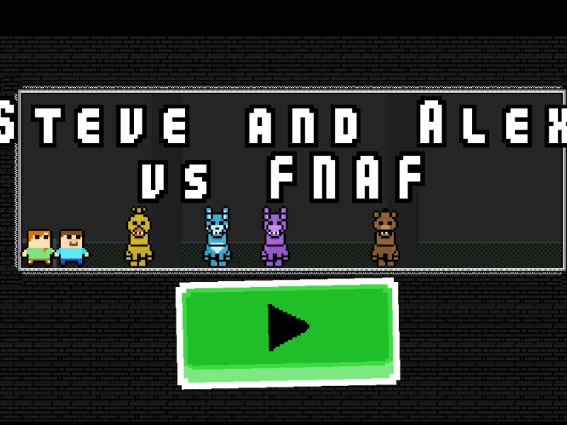 遊戲史蒂夫和亞歷克斯 vs Fnaf 在線