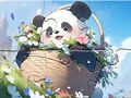 遊戲拼圖遊戲：毯子熊貓 在線